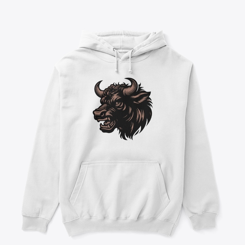 Untamed Cow Head Artwork