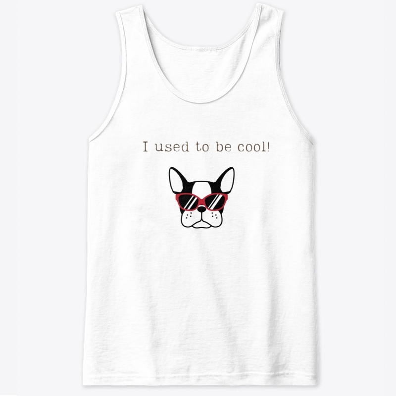 I used to be cool | dog with sunglasses