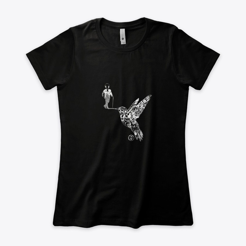 Humming Bird - Gray Tones