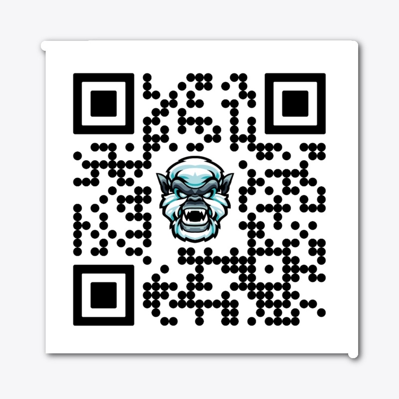 YETI QR Code Sticker