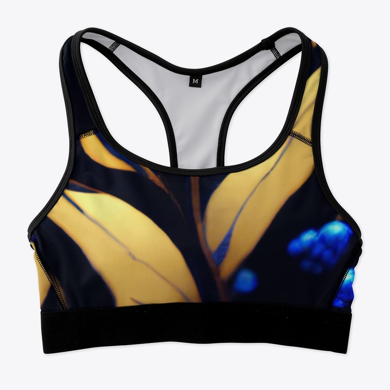 Gold and blue