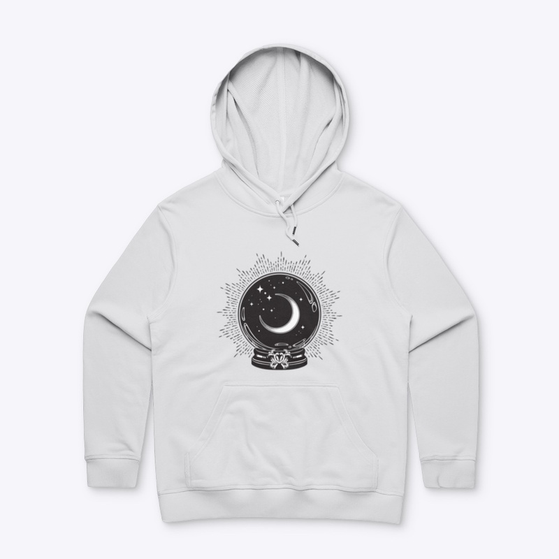 Crescent Moon Crystal Ball