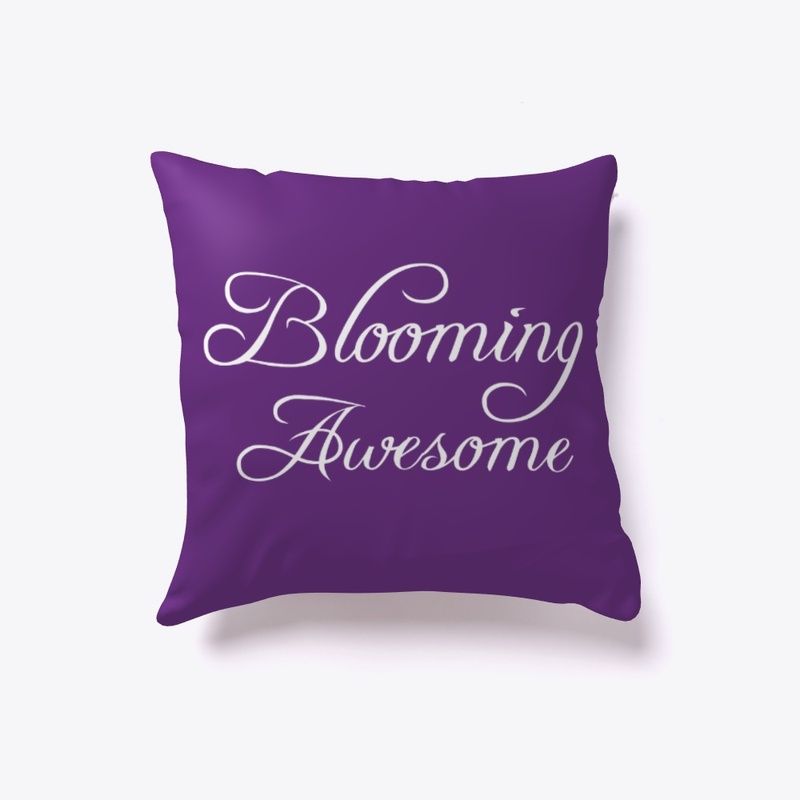Blooming Awesome Pillow