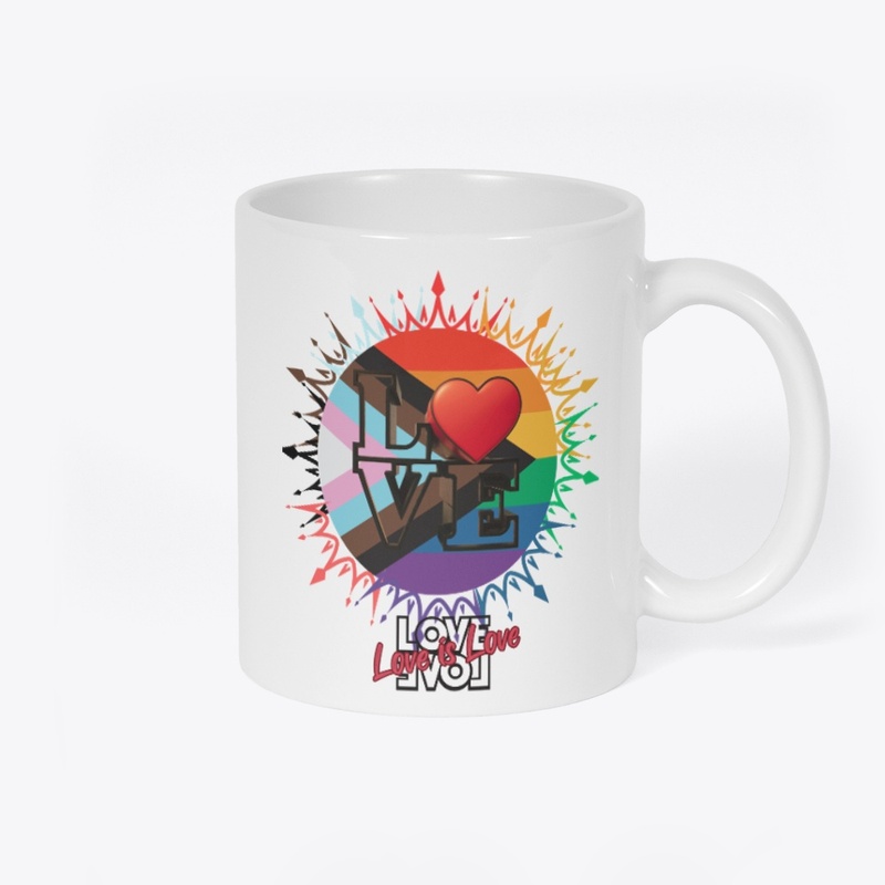 Pride Love Explosion - Colorful Design