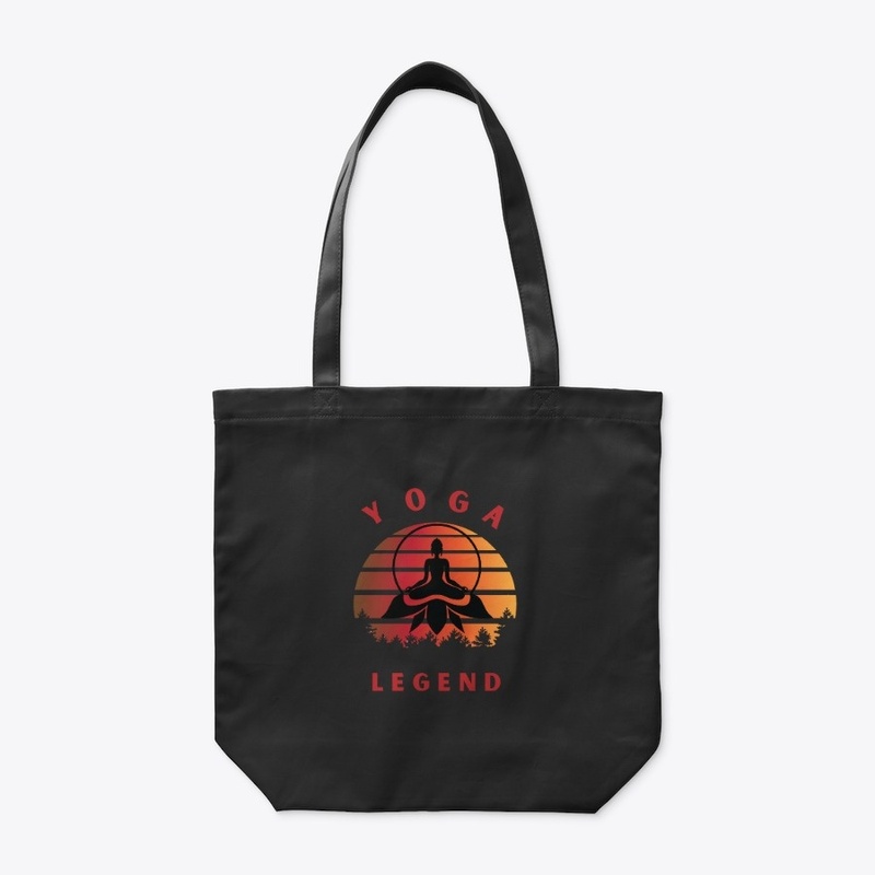 Yoga Legend Retro Vintage Design