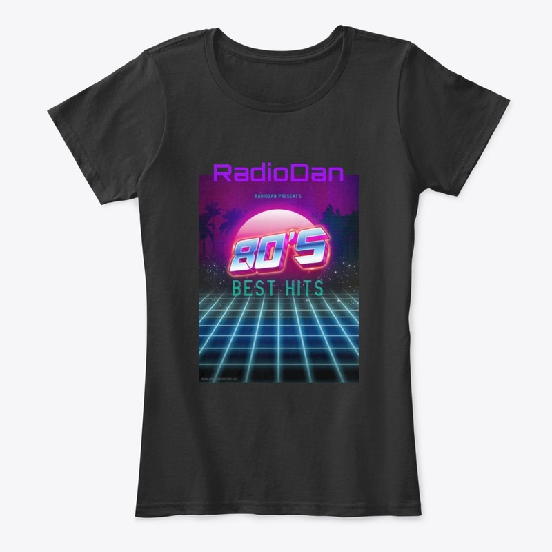 RadioDan 80's tshirt