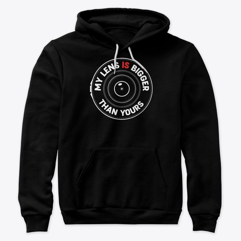 My Lens is Bigger Than Yours Wv Tee