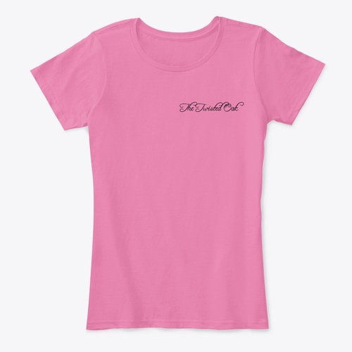 Women's Scrolly Text T-Shirt