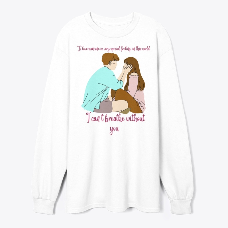 I can't breathe without U (tees,hoodies)