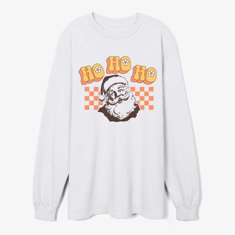 Vintage HoHoHo Santa Crewneck Sweatshirt