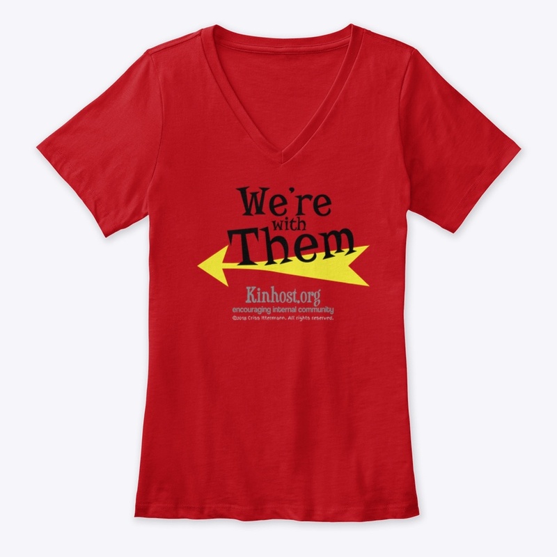 We're with Them DID Couples tee Match