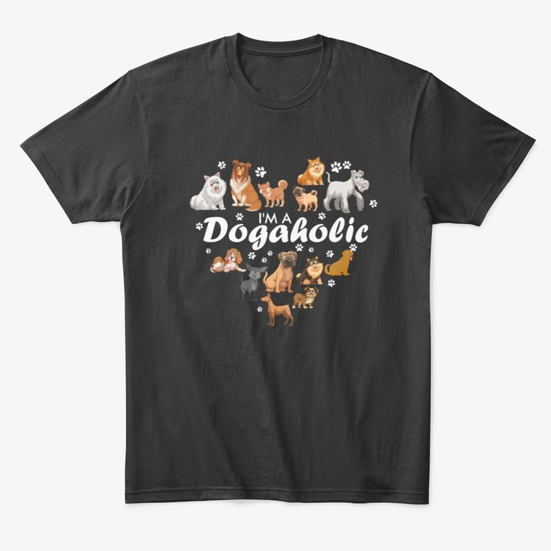 I'm A Dogaholic Men's T-Shirt