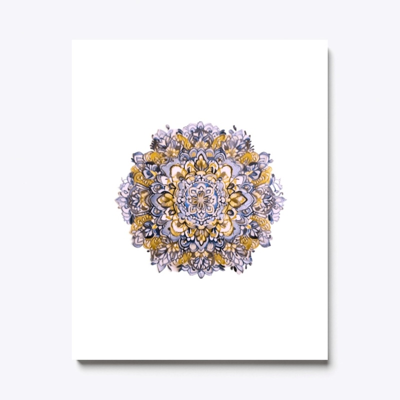Beautiful isolated colourful mandala