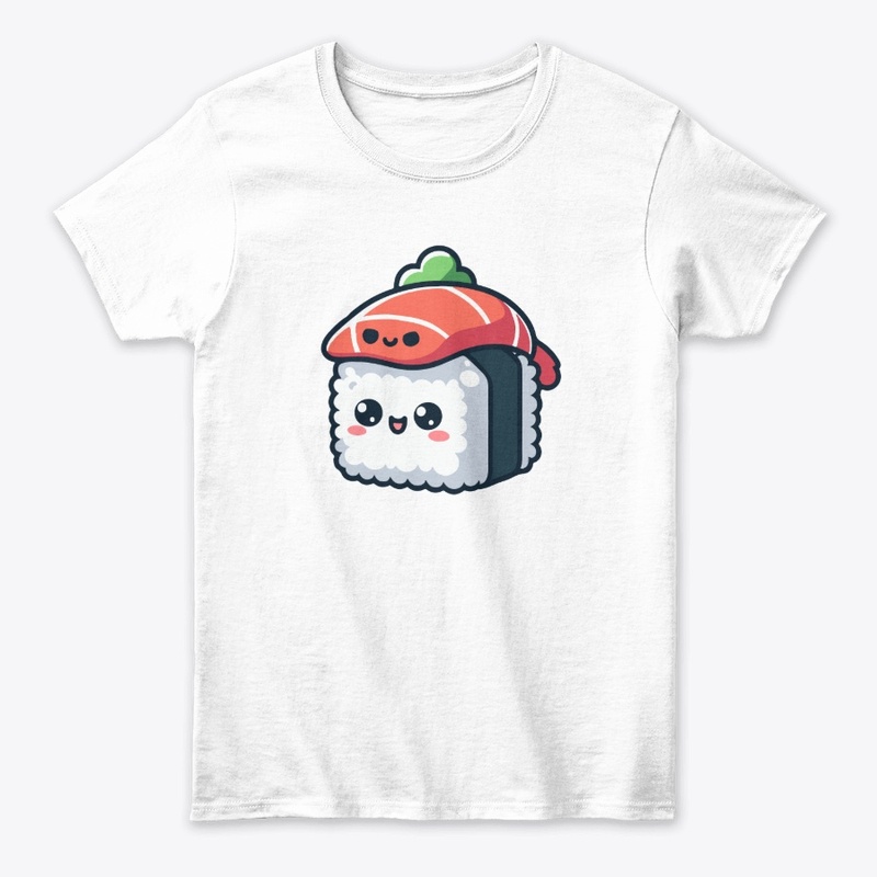 kawaii sushi character - food