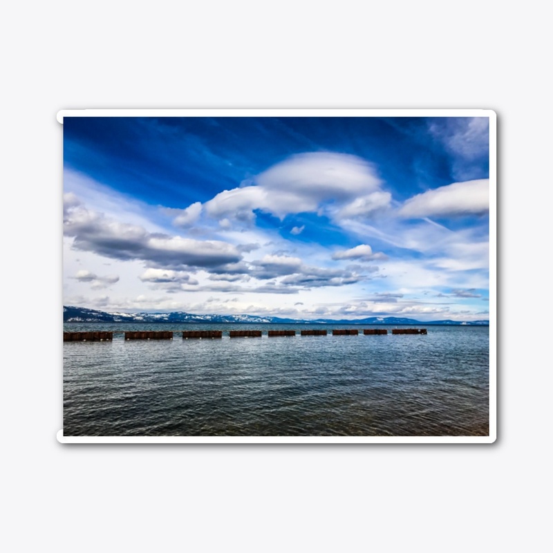 Clouds off the Lake Tahoe shore