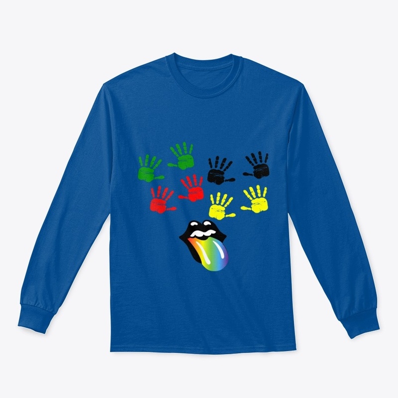 Unisex T-Shirts Hands Shape.