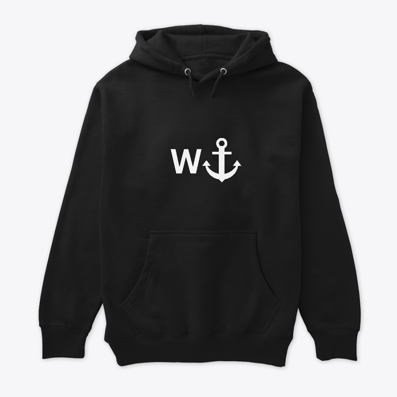 Wanker Funny Shirt White Letters