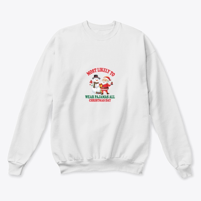 Most likely to wear pajamas vector 