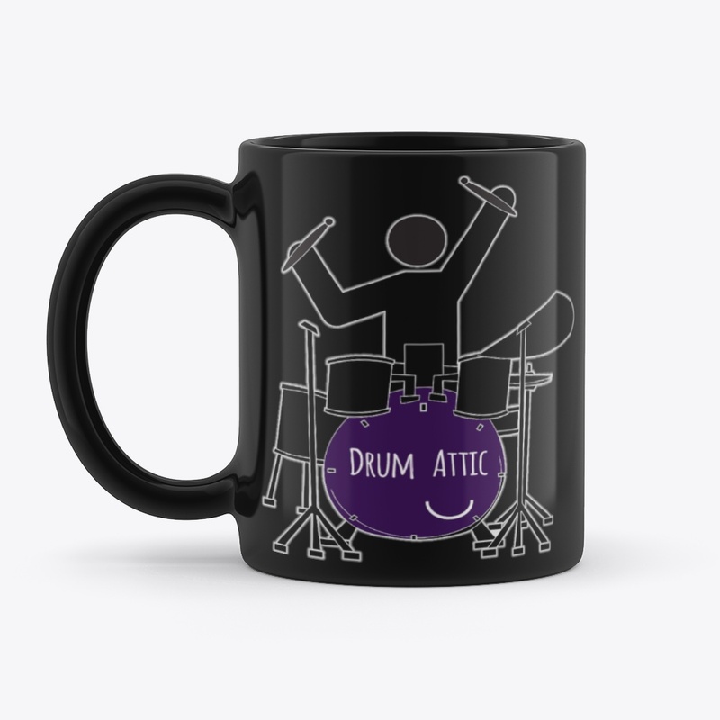 DRUM ATTIC-COFFEE DRUMS SLEEP REPEAT MUG