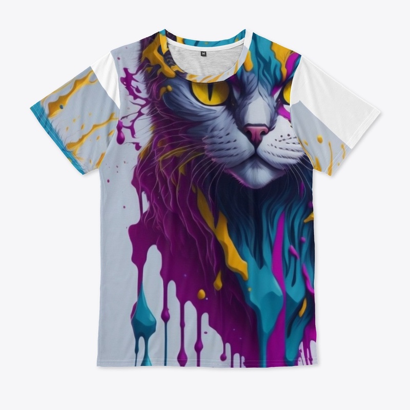 colorful cat
