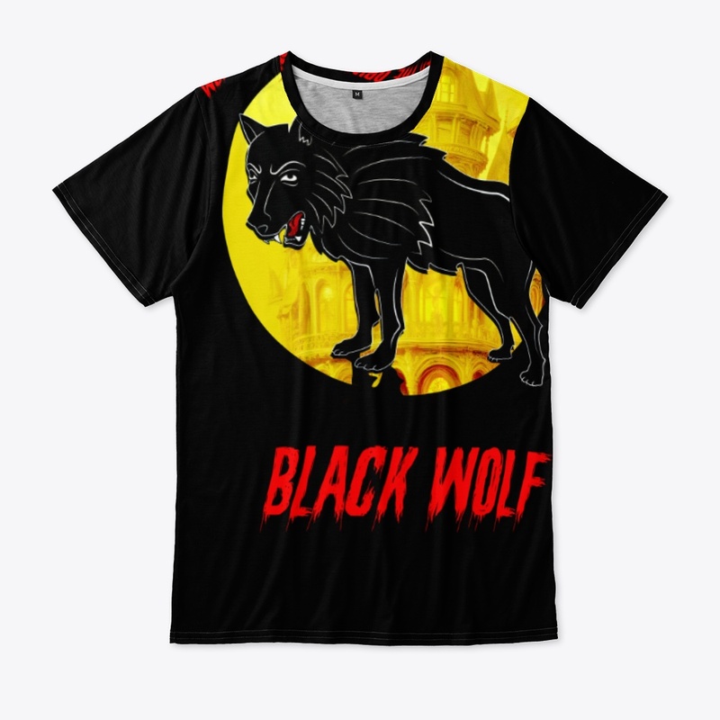 Black Fang Wolf T-Shirt