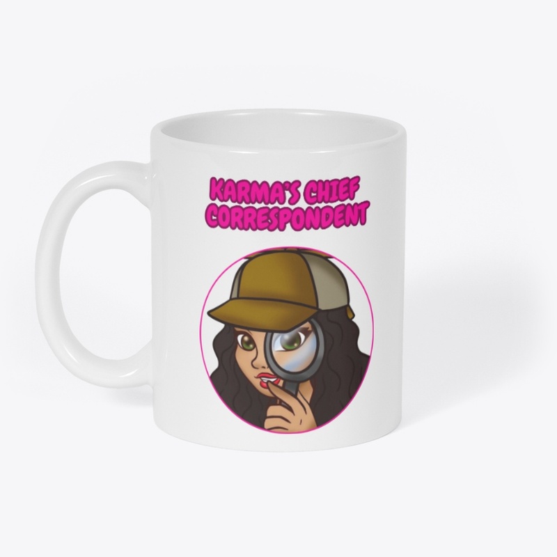 Karma’s chief correspondent drink ware 