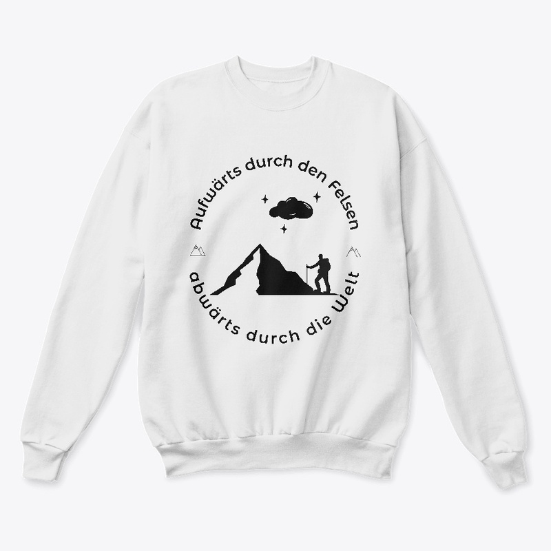 Aufwärts Durch Felsen Abwärts Durch Welt