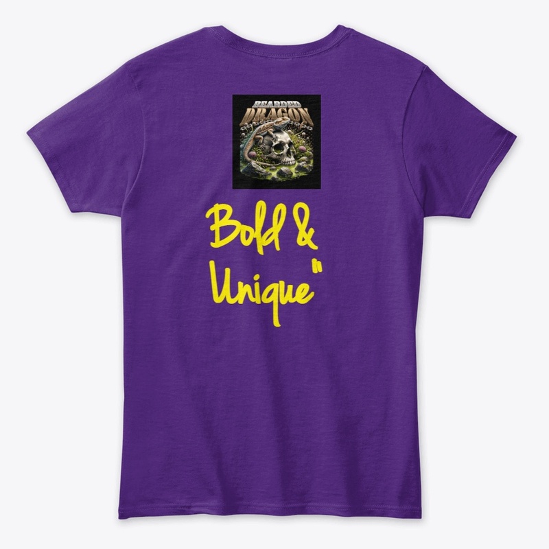"Majestic Bearded Dragon  Bold & Unique"