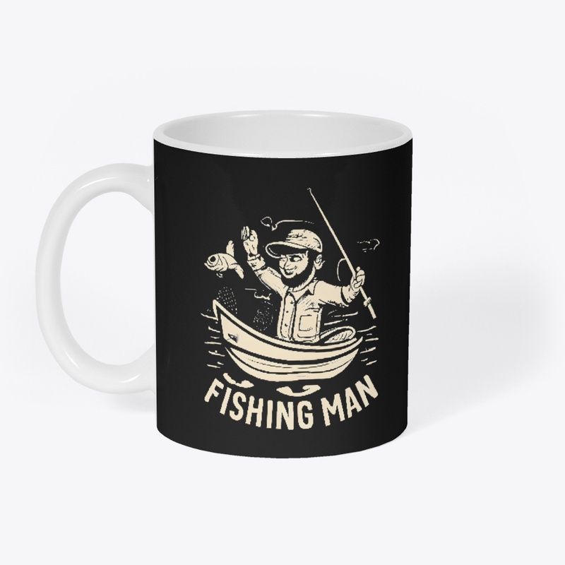 Fishing Man T-shirt
