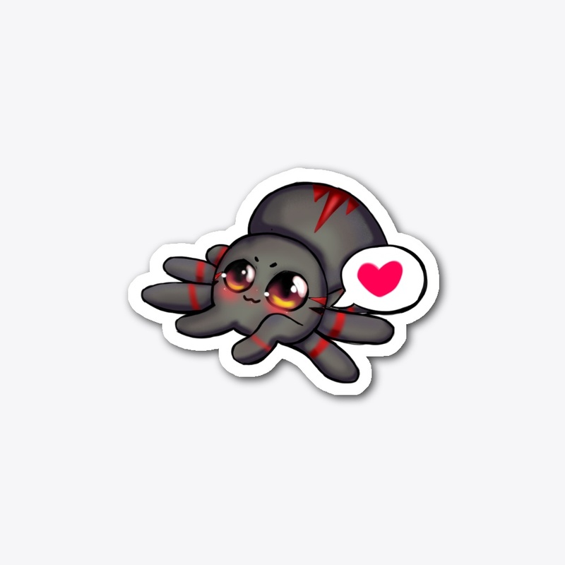 Bloody Spider Official Die-Cut Sticker 