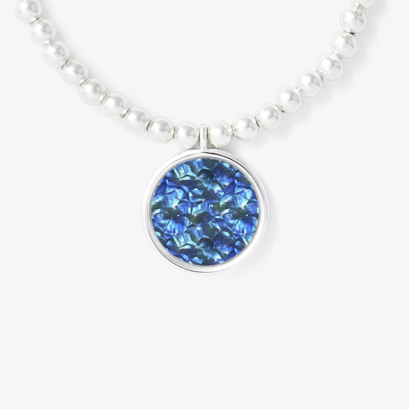 Blue Crystal Pattern 