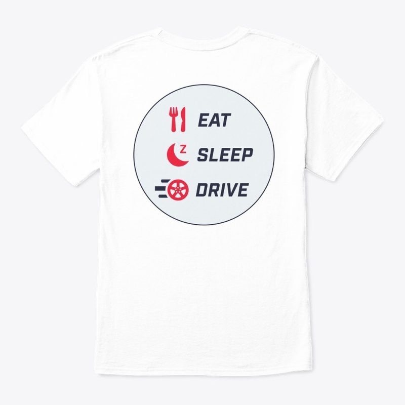 EatSleepDrive Classic - White
