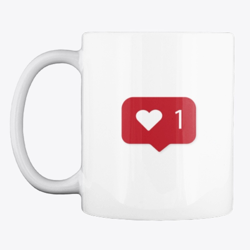 Like notification Mug cup