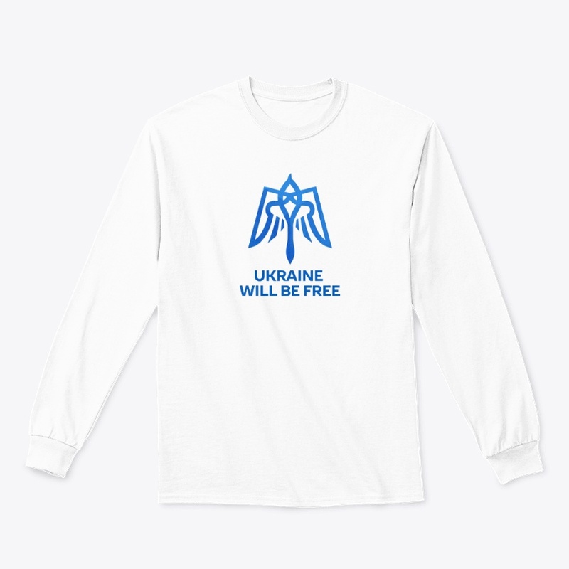 Ukraine Will Be Free (Blue)