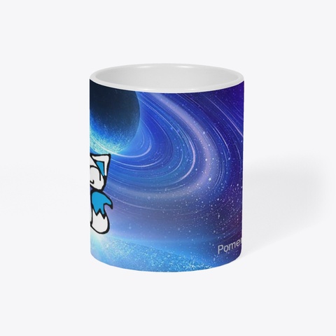 Snowdrop Galaxy Mug White T-Shirt Right