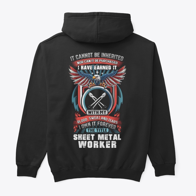 Proud Sheet Metal Worker Hoodie