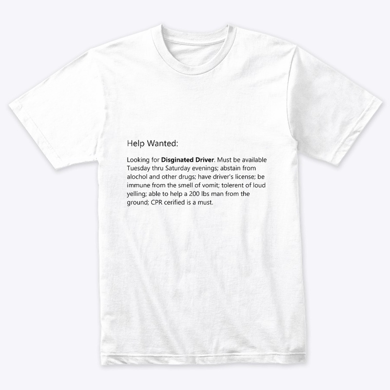 Funny Shirt for a drinker