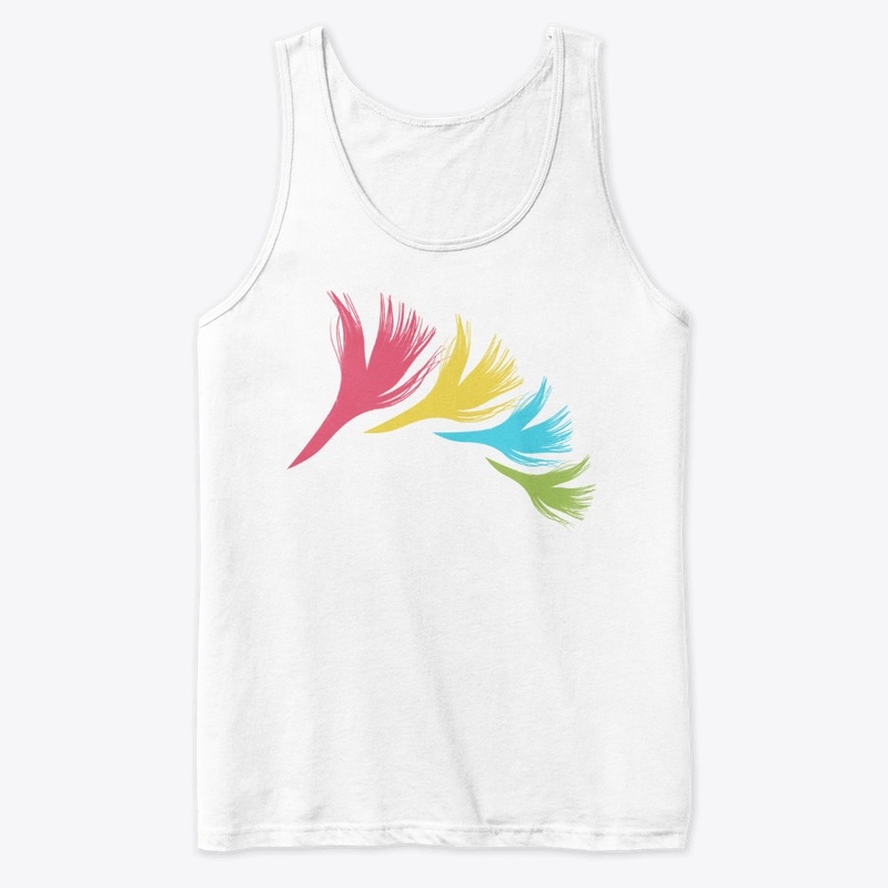 TREE MODERN SIMPLE FEATHER DESIGN