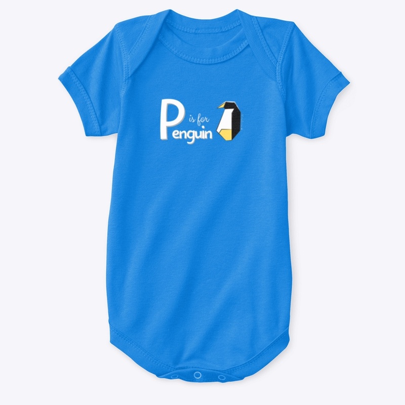 P is for Penguin, Alphabet Shirt Origami