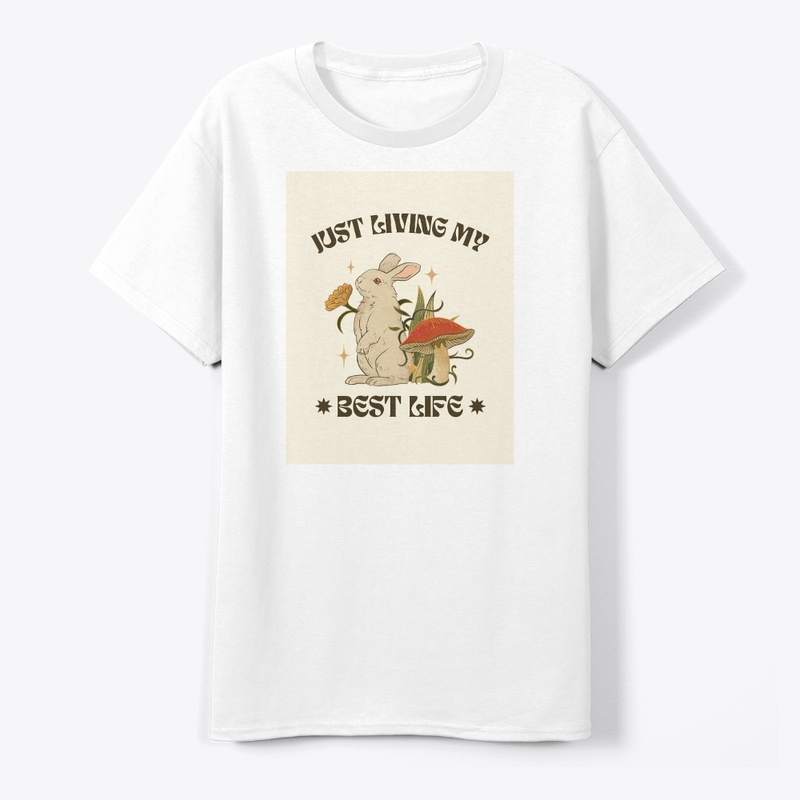 Just living my best life t-shirt design 