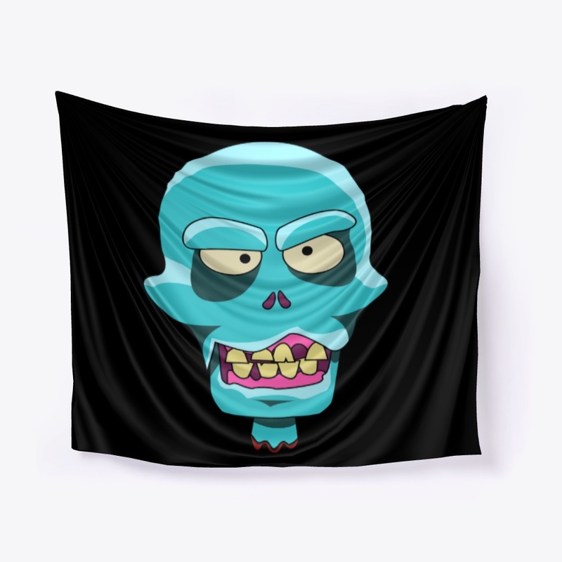 Severed Zombie Head