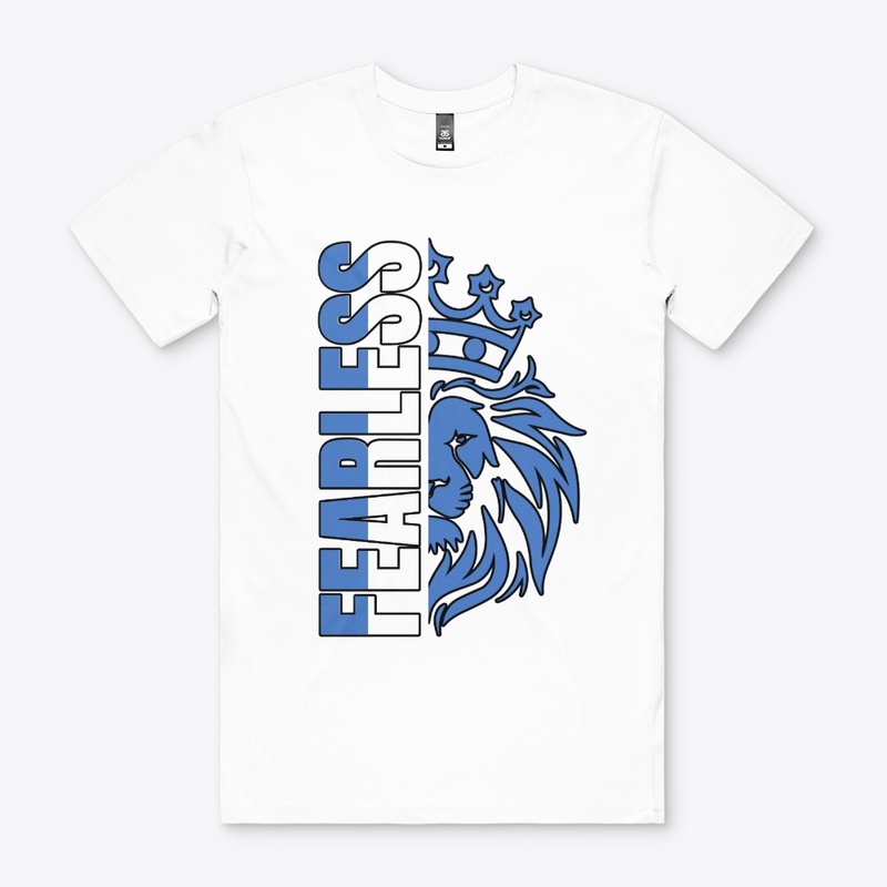 Fearless Lion (Blue)