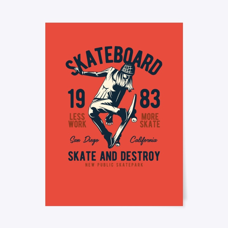 skate board 