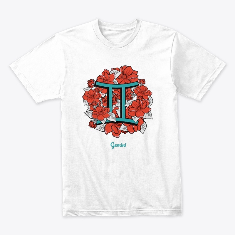 Gemini Roses Tee ♊"