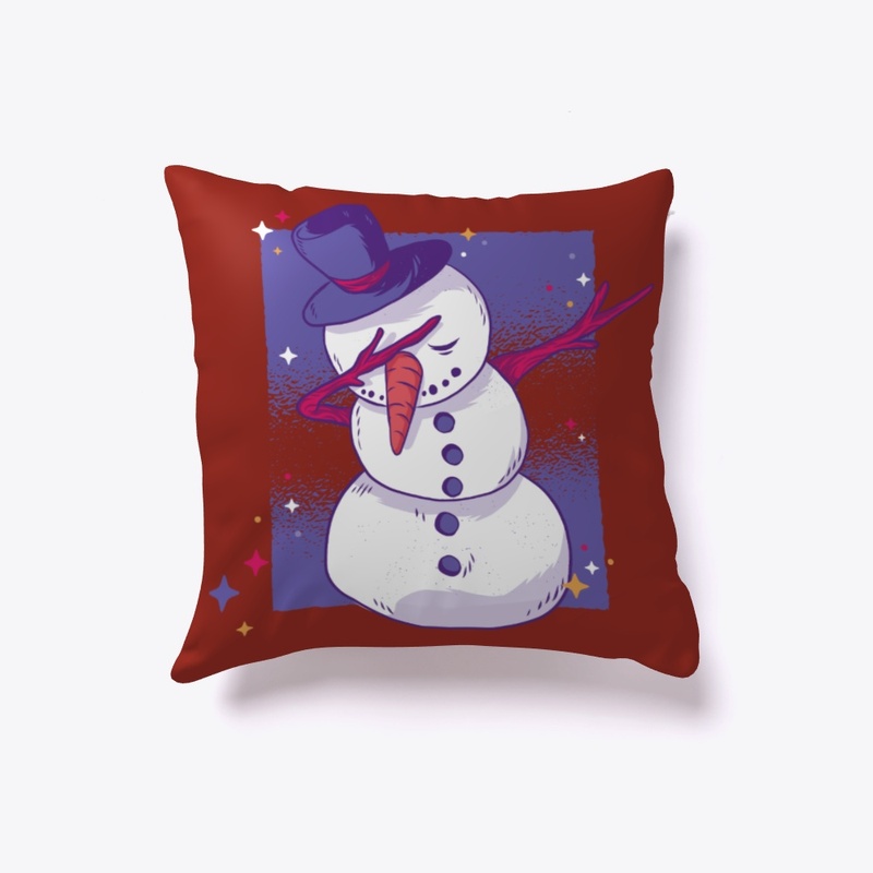 Christmas Dabbing Snowman