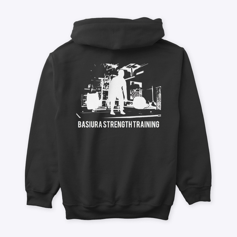 Black Basiura Strength Training Hoodie