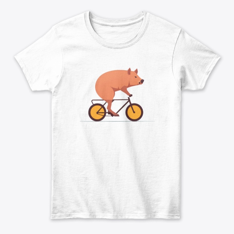 Funny boar rides
