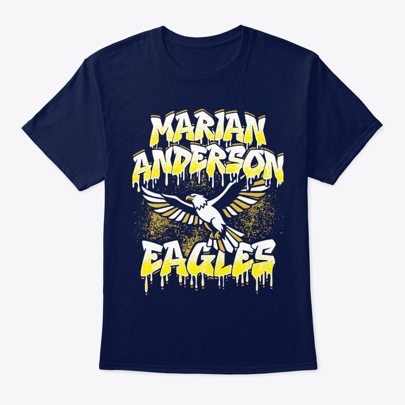 Graffiti Anderson Eagles Logo