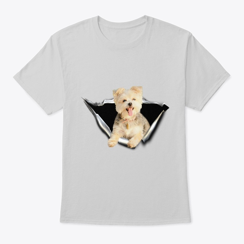 morkie 3D Car sticker