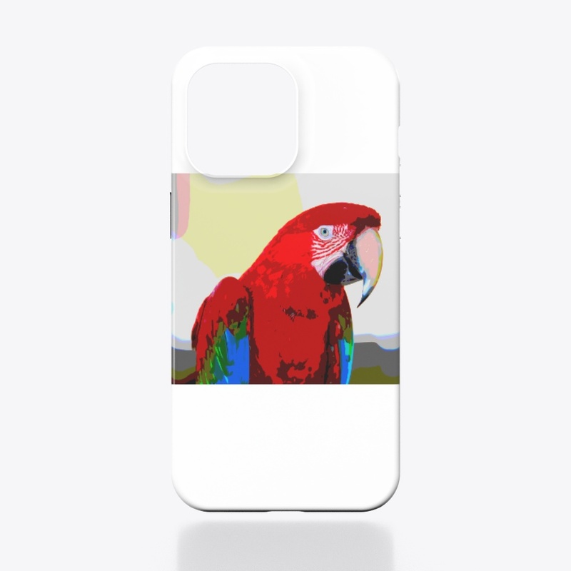 Neon Parrot by Michelle